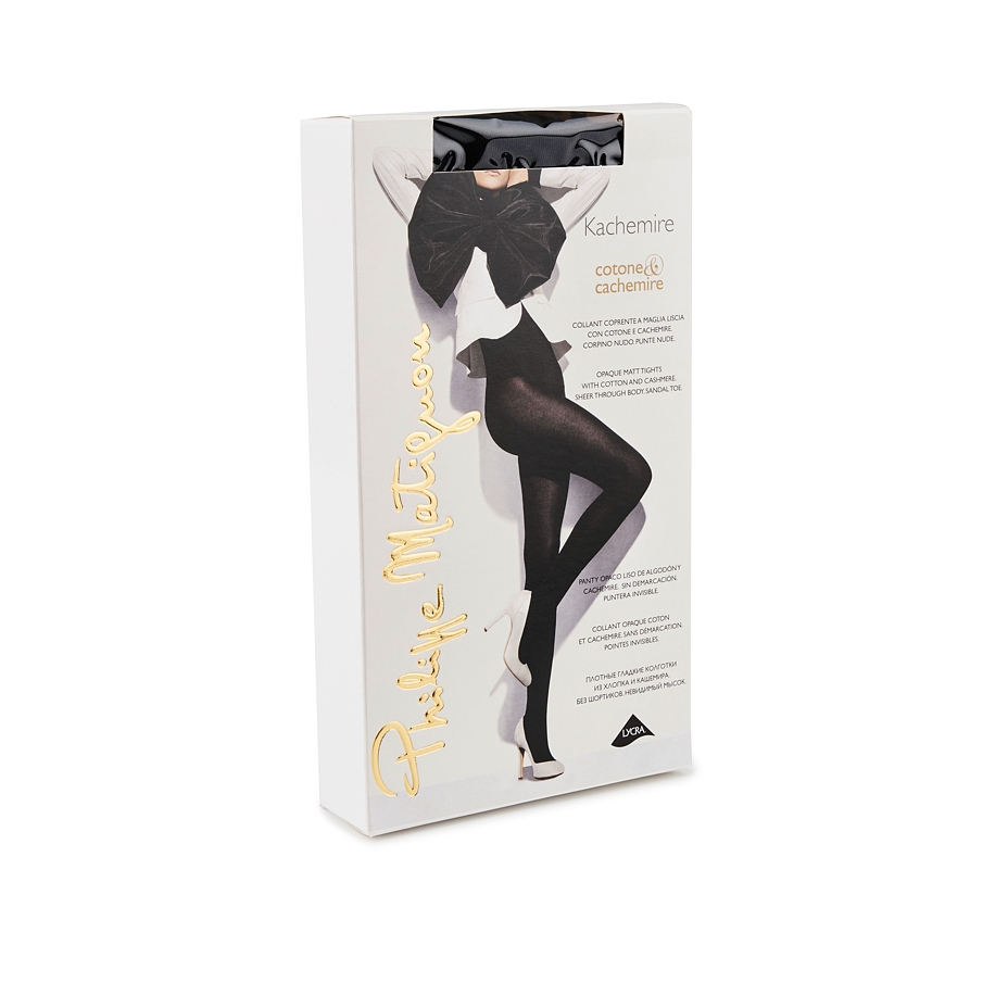 Women's Stockings with Cashmere Black