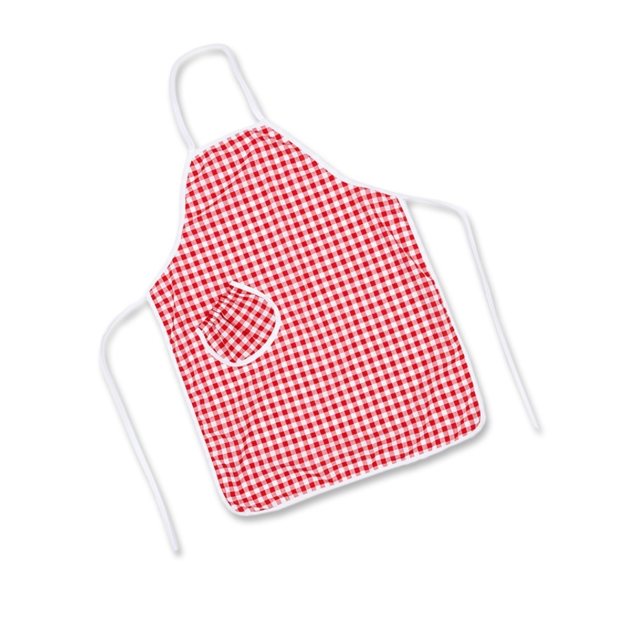 Cotton kitchen set red