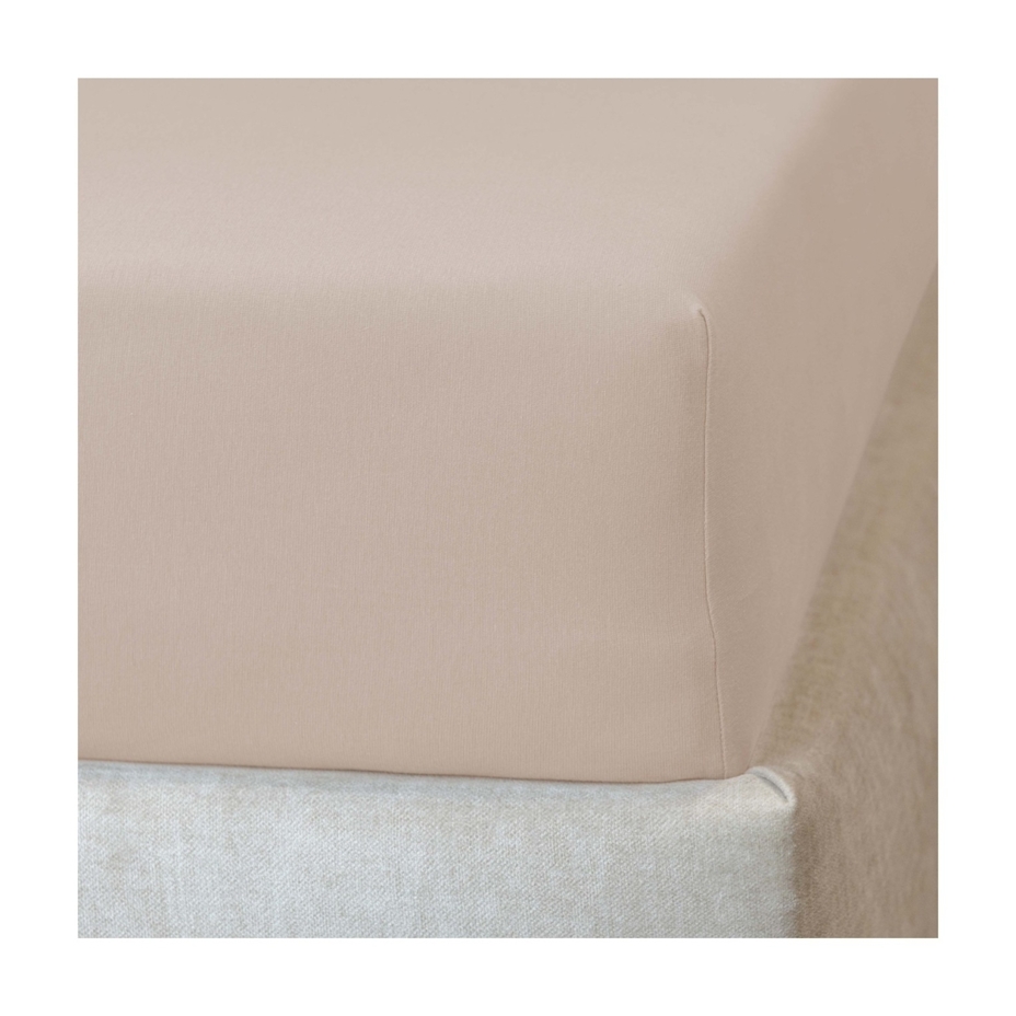 Cotton Jersey sheet beige