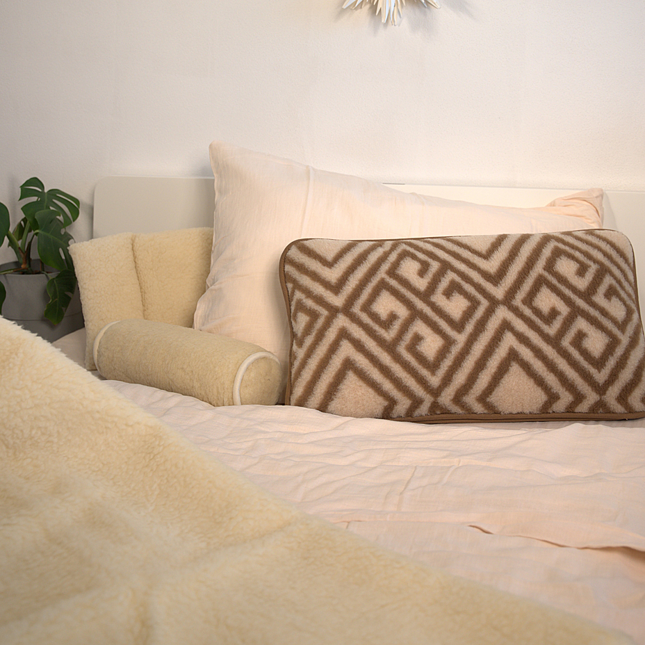 Wool Pillow Patterned