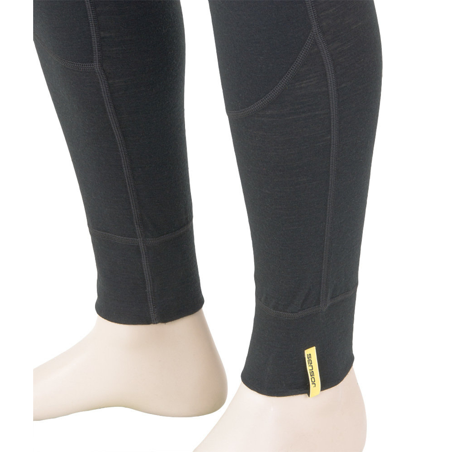 Men's Performance Sensor Merino Active Baselayer Pants Black