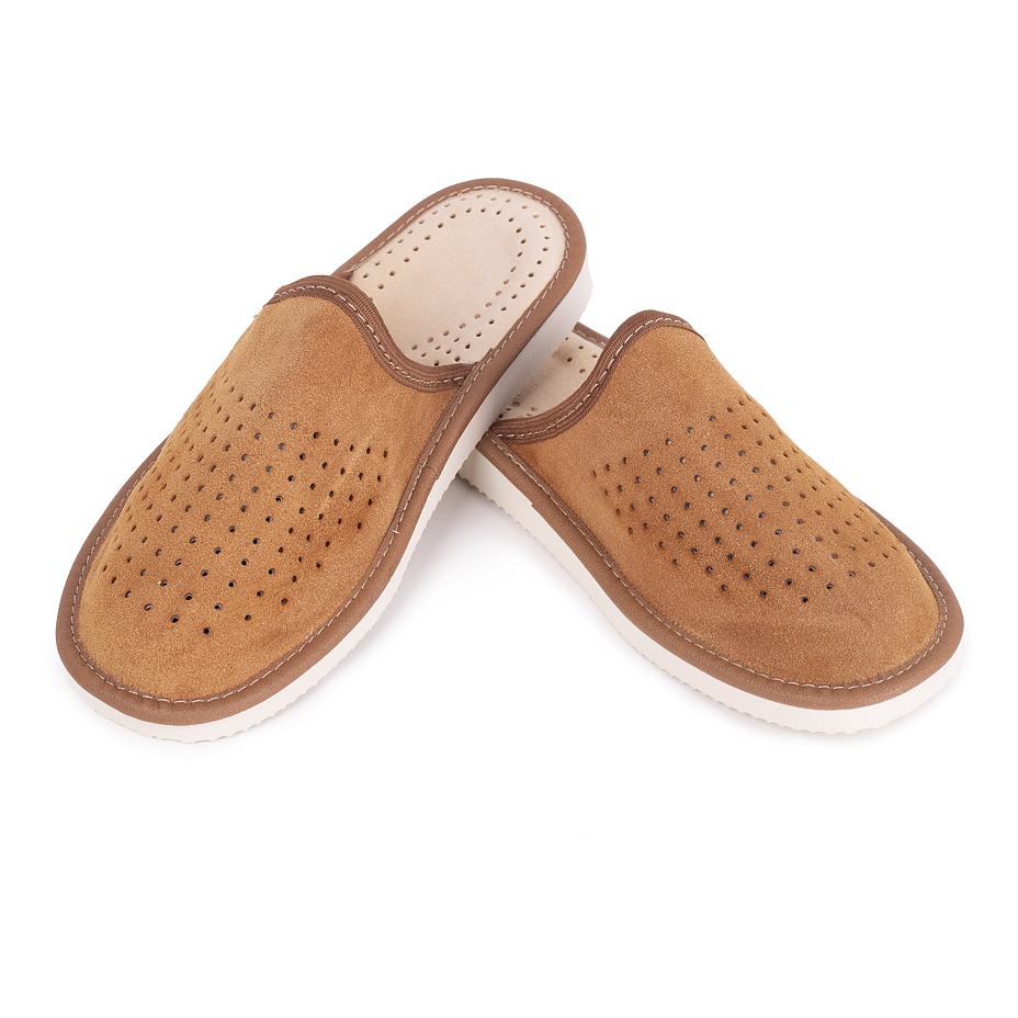 Women's Leather Summer Slippers