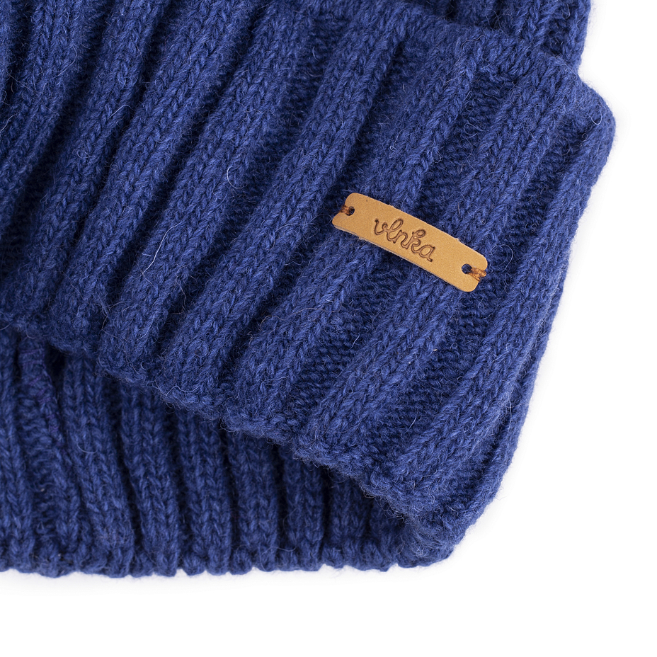 Vlnka Woolly Hat V04 Blue