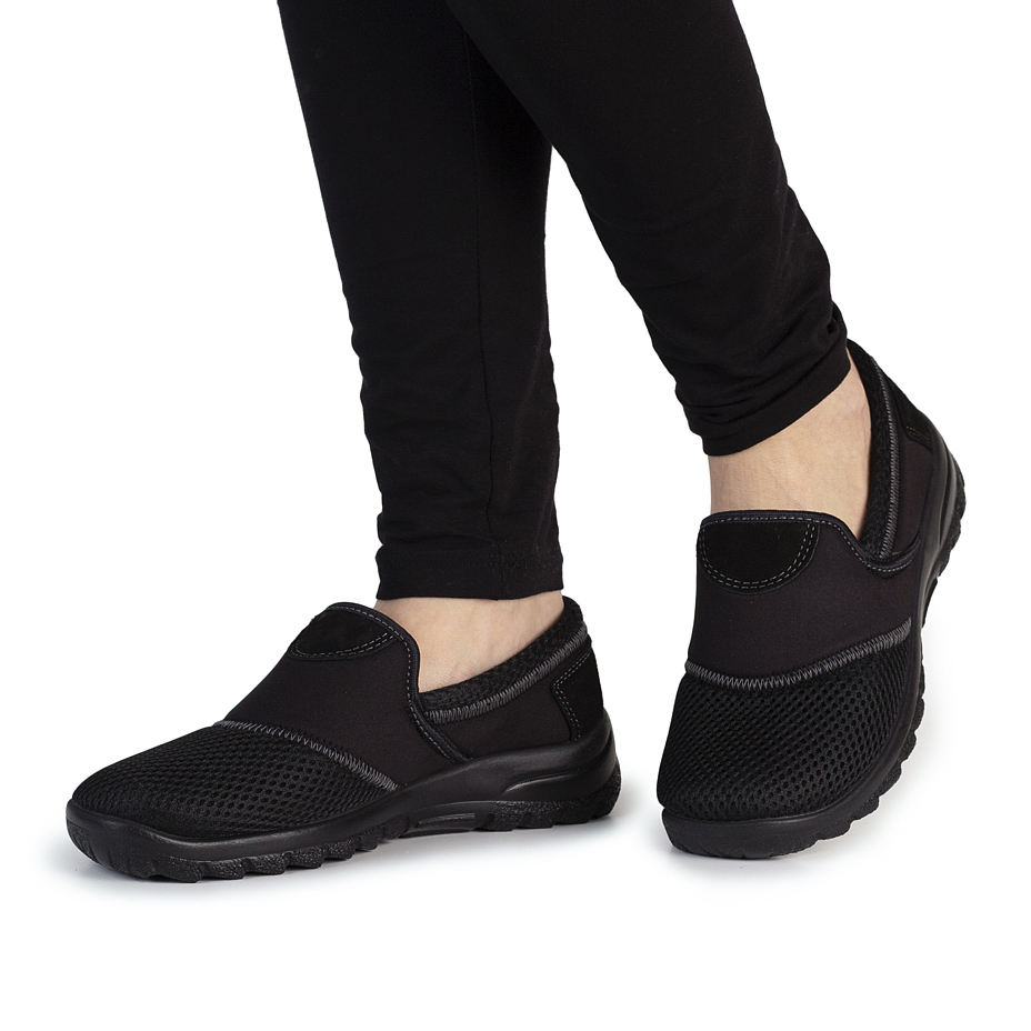 Women's breathable orthopedic sneakers Black