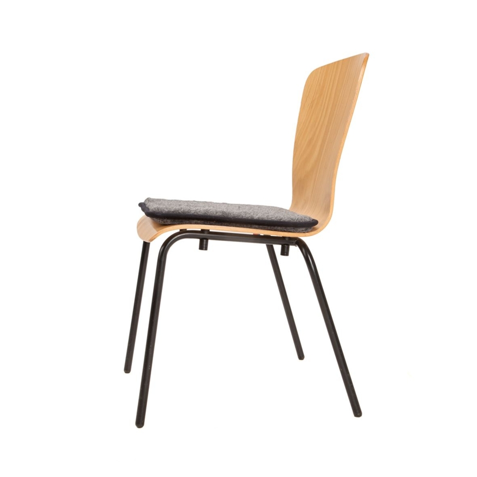 Wool Seat Pad Dark Grey