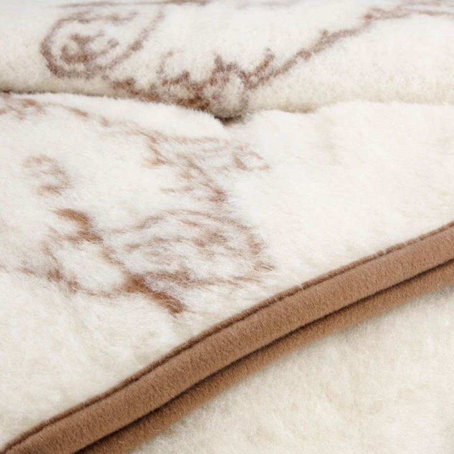 Single-Layer Wool Blanket Sheep