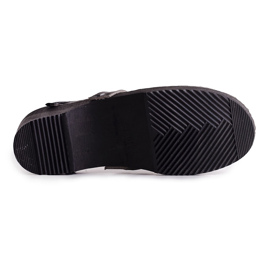 Women's Anatomic Clogs Black Polka Dot