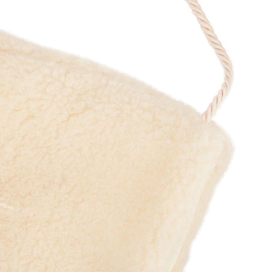 Merino Wool Hand Muff Natural