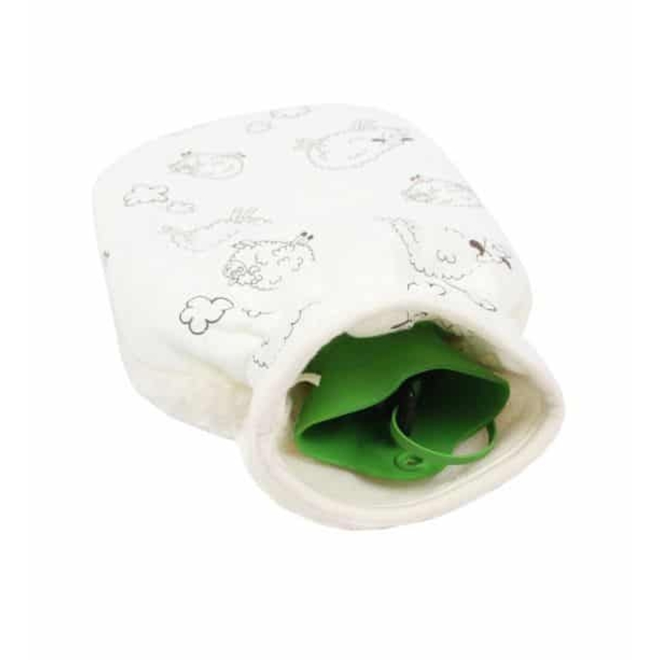 Hot Water Bottle with Wool Cover
