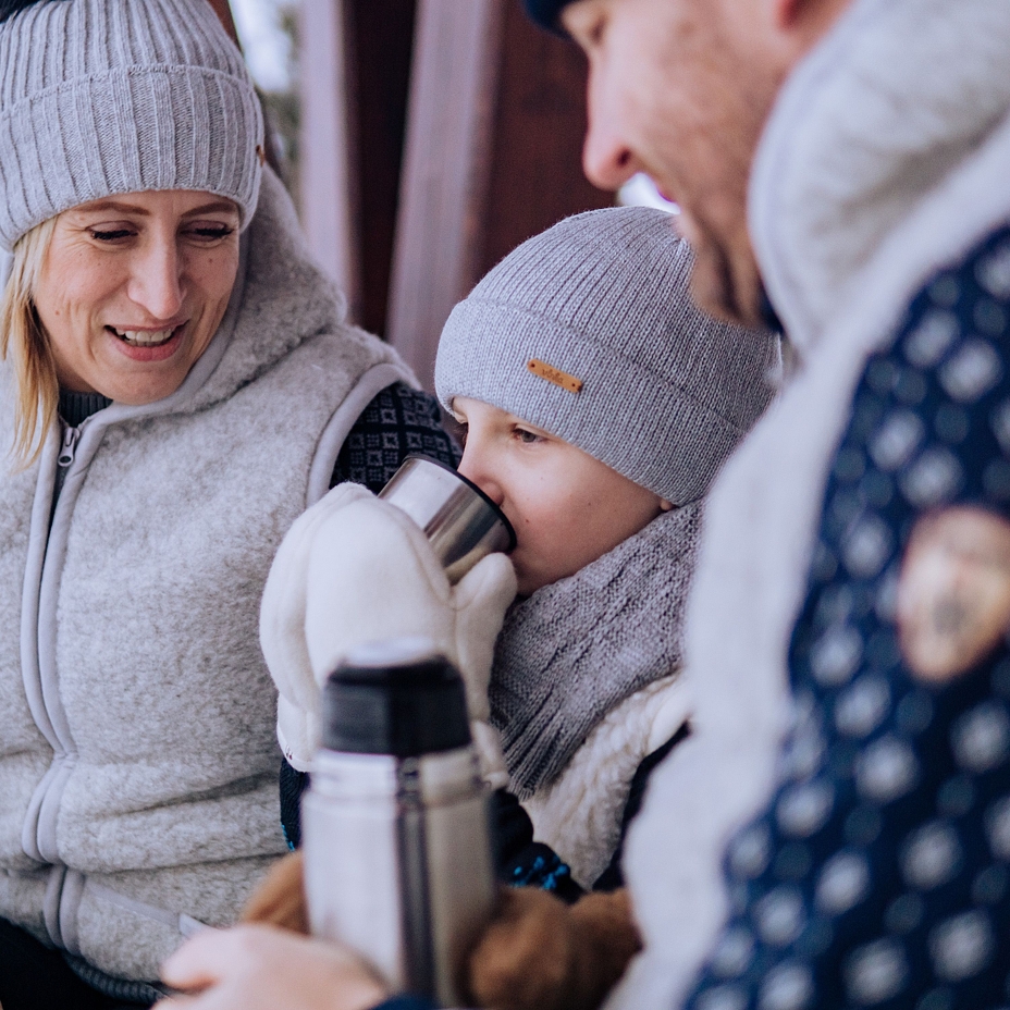 Vlnka Woolly Hat V02 Light Grey