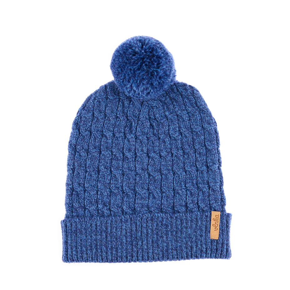 Wool Beanie V23 Blue