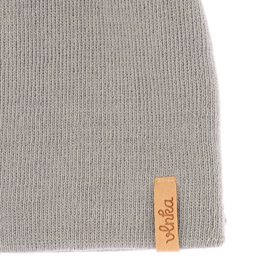 Vlnka Wool Beanie V22 Grey