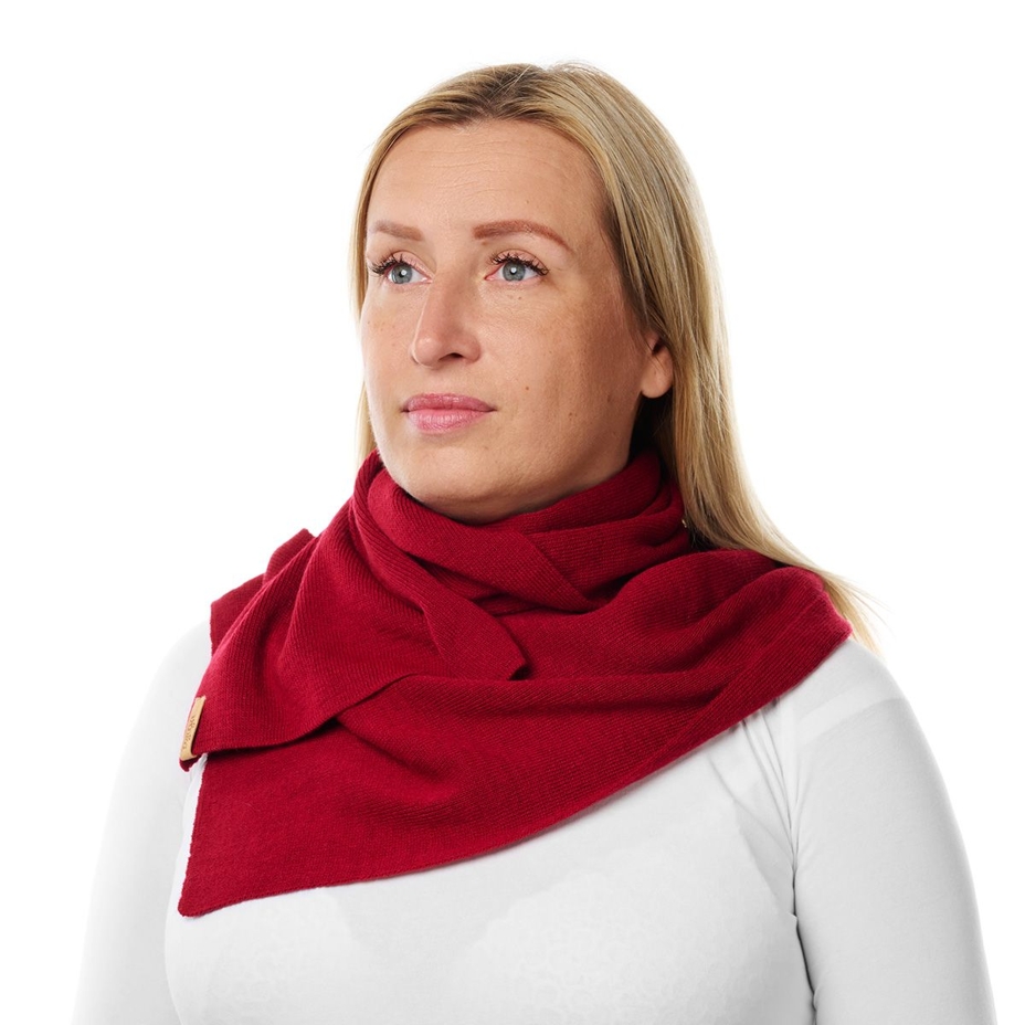 Vlnka Wool Scarf B04 Red