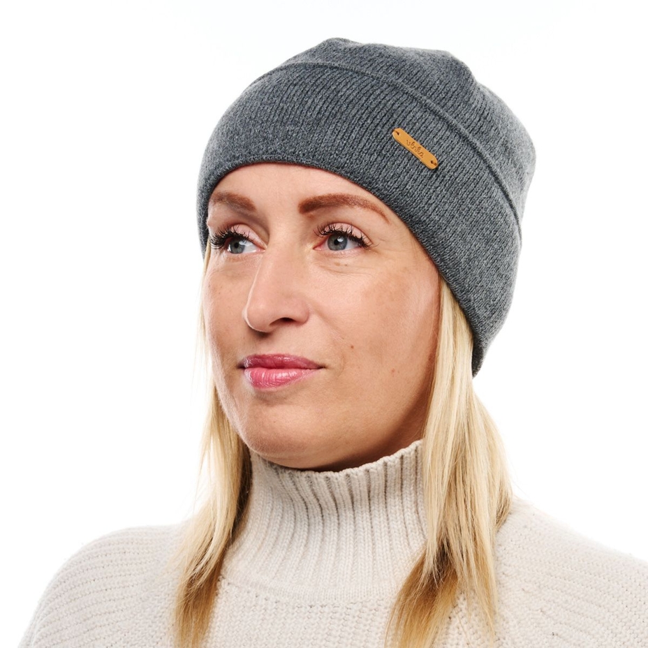 Vlnka Wool Beanie V10 Grey