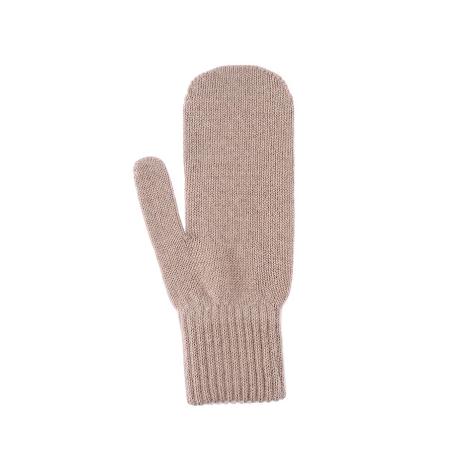 Vlnka Woolen Mittens P01 Beige
