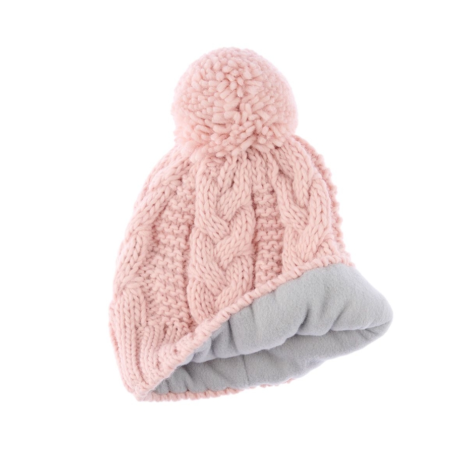 Vlnka Kids’ Wool Beanie V15 Pink