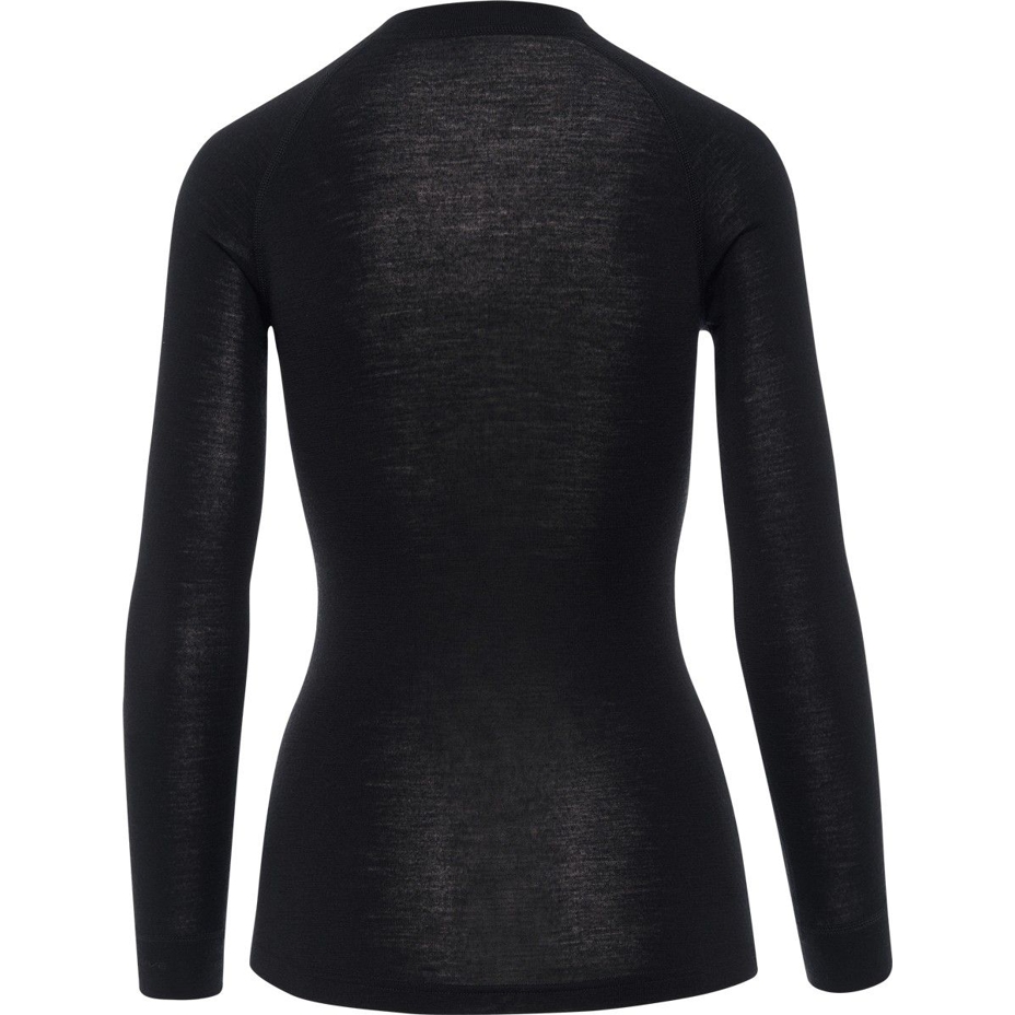 Women's Performance Merino WARM THERMOWAVE Top Black