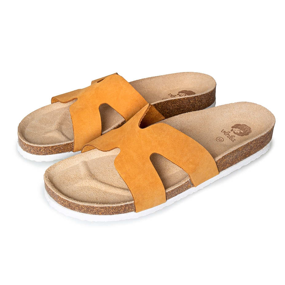 Women’s Zora Orthopaedic Cork Sliders Beige