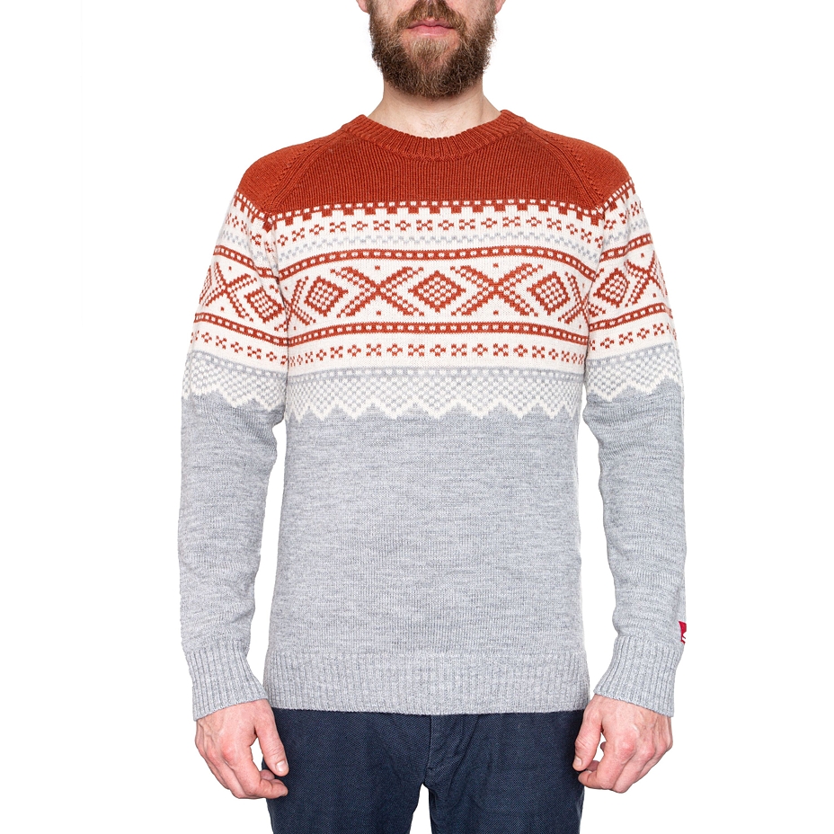 Men’s Ulvang Marius Roundneck Sweater Brown