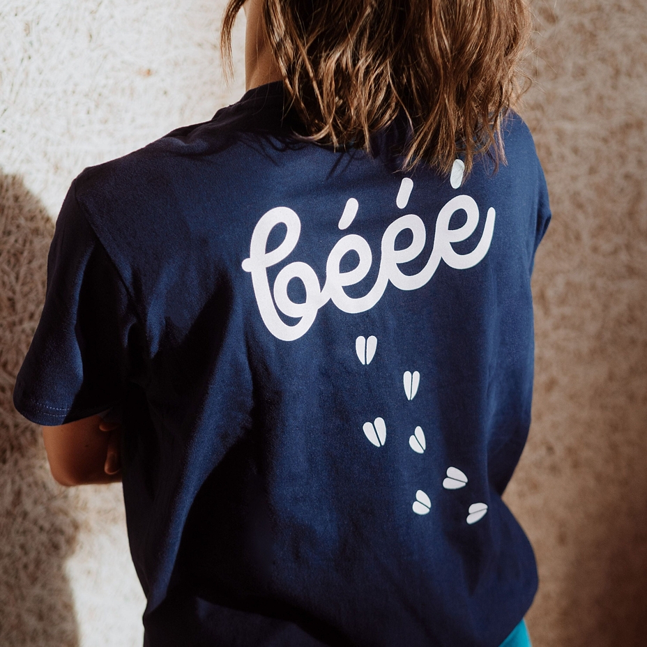 Woolvilli Cotton T-shirt Navy