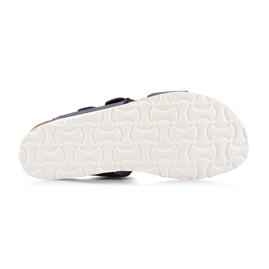 Women’s Sarlota Orthopaedic Cork Wedge Sliders Blue