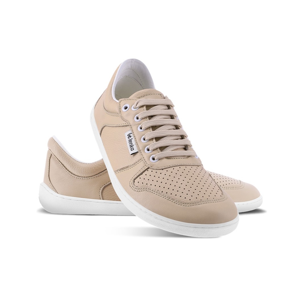Champ Leather Barefoot  Shoes Beige