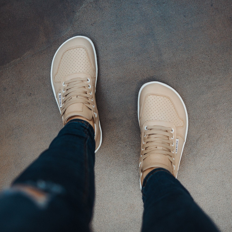 Champ Leather Barefoot  Shoes Beige