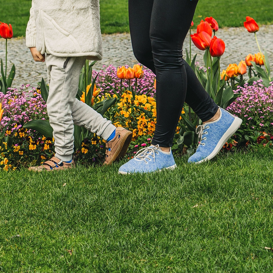 Vlnka Wool Trainers Blue