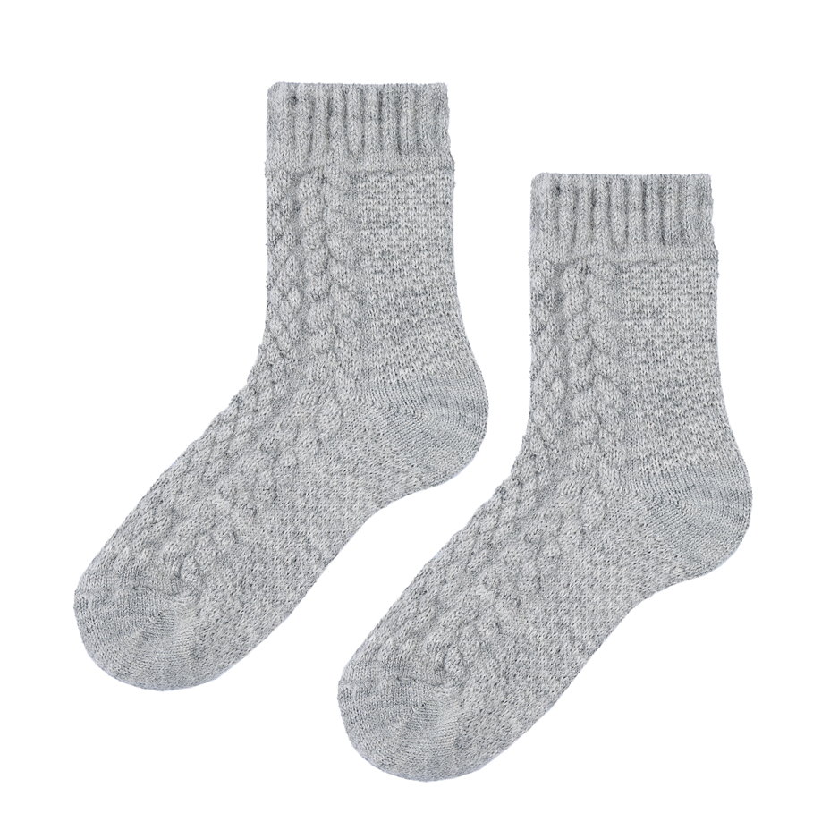 Kids’ Traditional Merino Wool Socks Grey