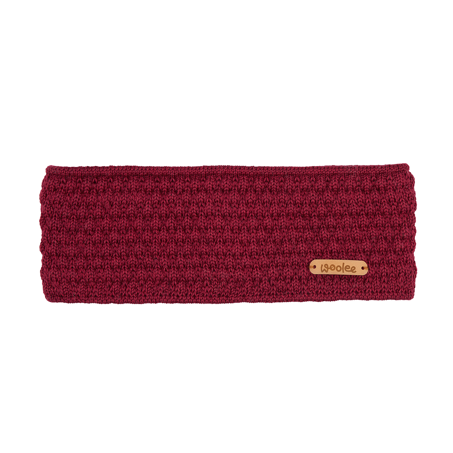 Woolee Knitted Headband C06 Red