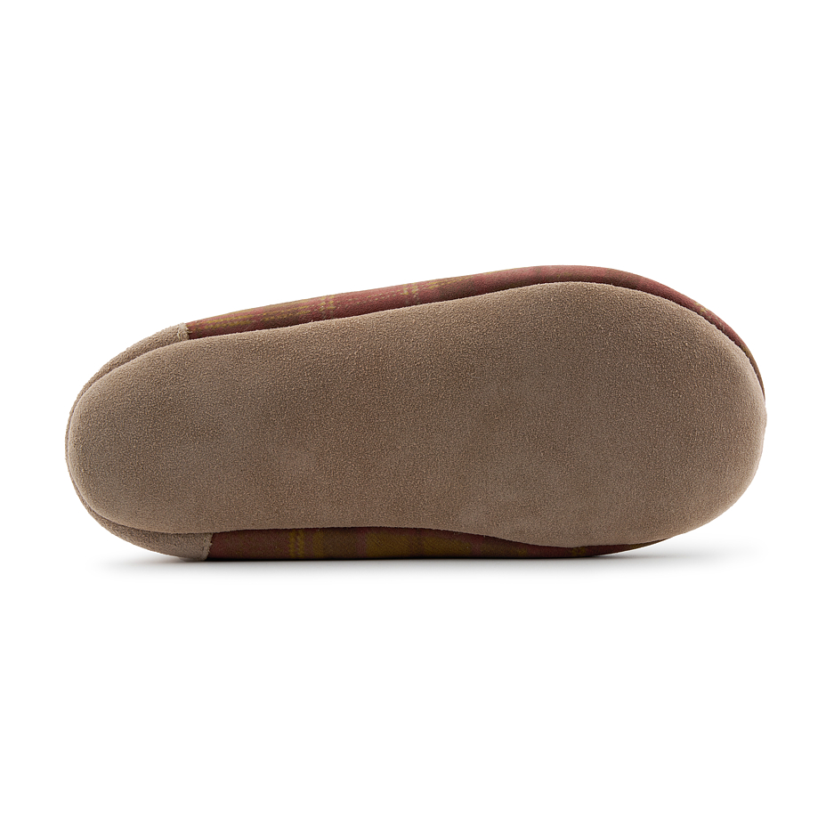 Women’s Andy Felt Slippers with Wool Lining Check