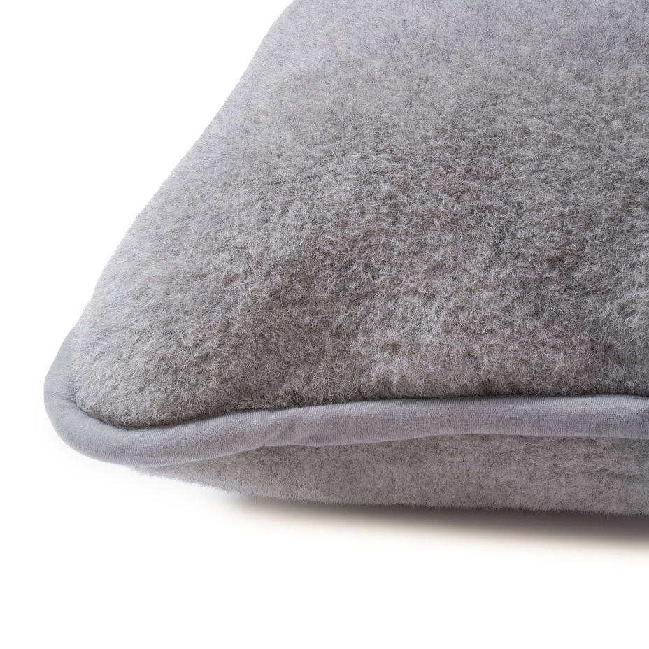 Wool Cushion Grey