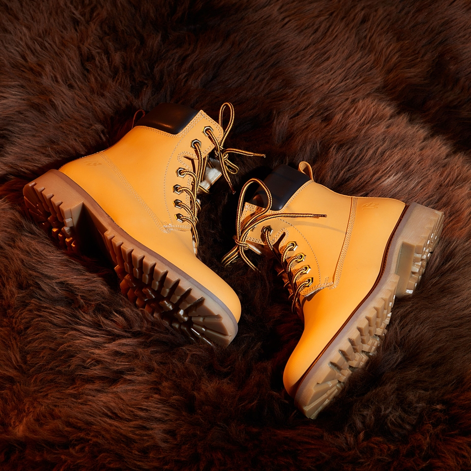 Fluffy farmer's boots Woolee