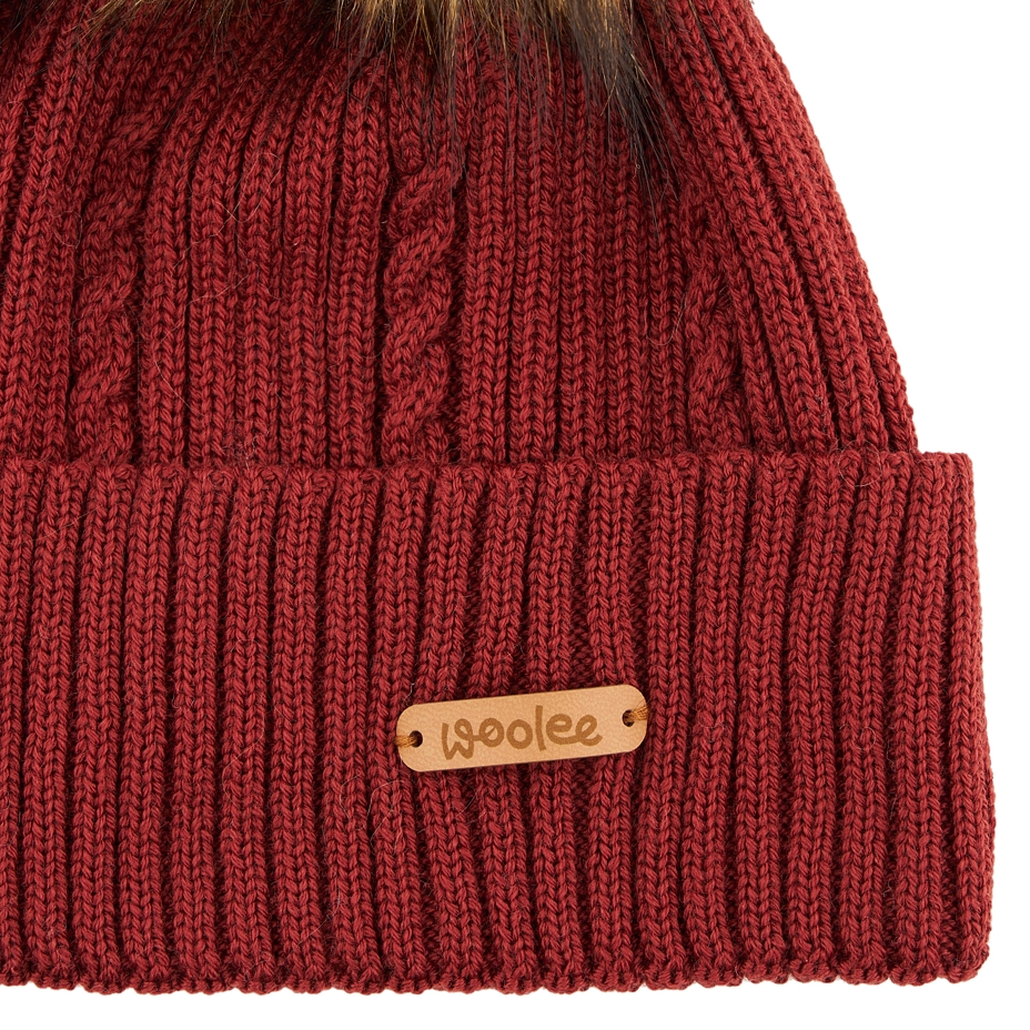 Woolee Wool Hat V32 Orange