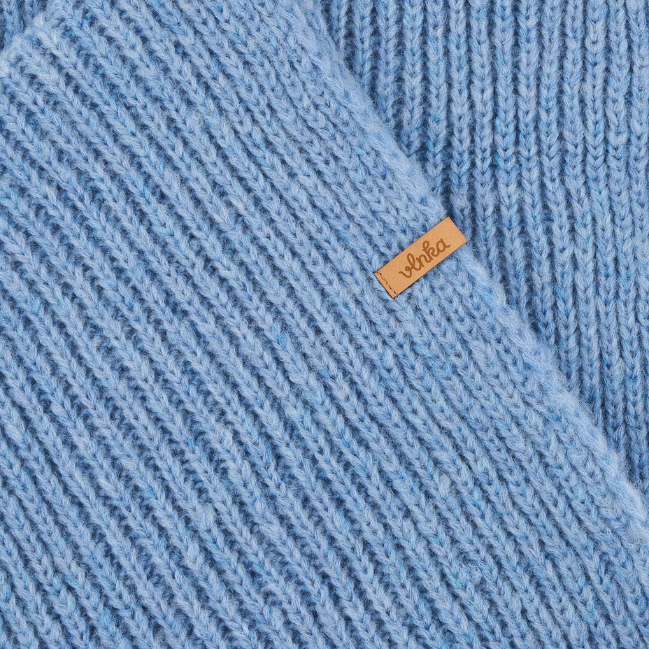 Vlnka Wool Scarf B05 Blue