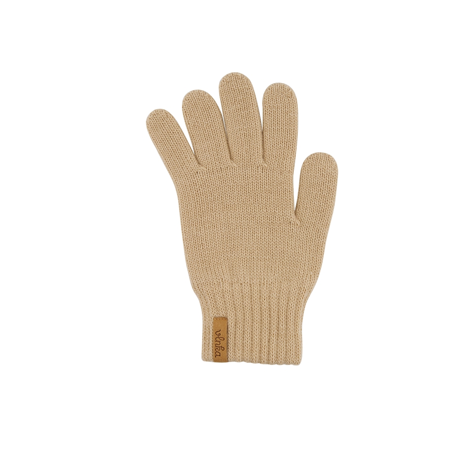 Vlnka Wool Gloves R01 Beige