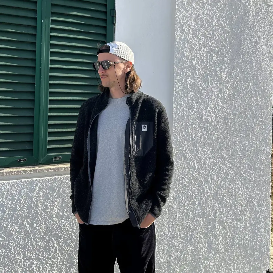 Merino Themowave Recycled Wool Men's Sweatshirt Grey