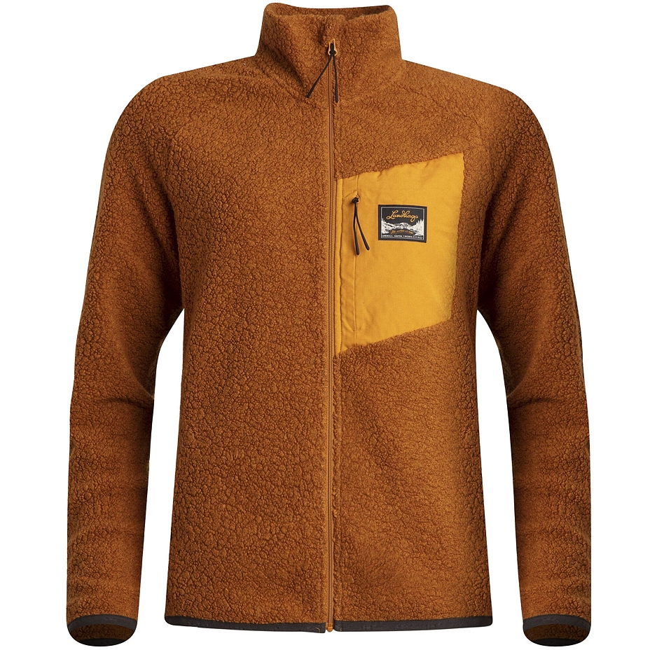 Merino Flok Lundhags Women's Sweatshirt - Brown
