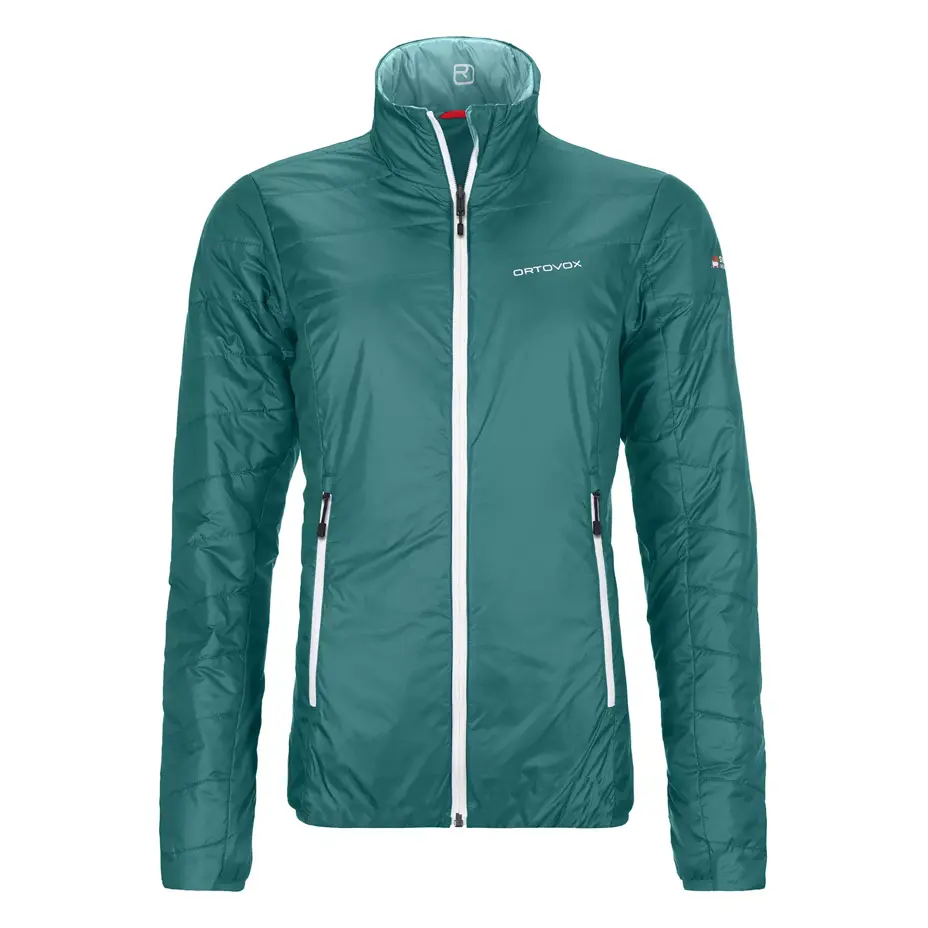 Women’s Ortovox Piz Bial Jacket Pacific Green