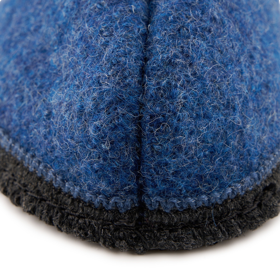 Men's Adam Felt TV Slippers Blue