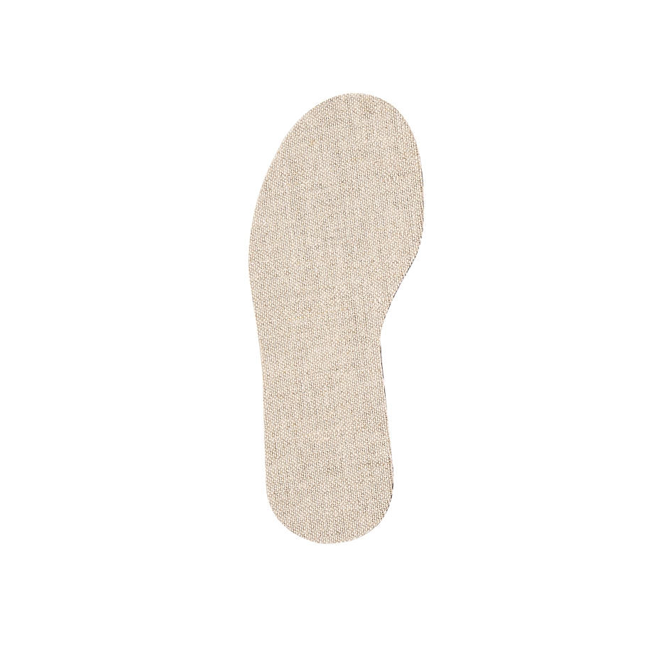 Children's hemp shoe inserts with recycled foam