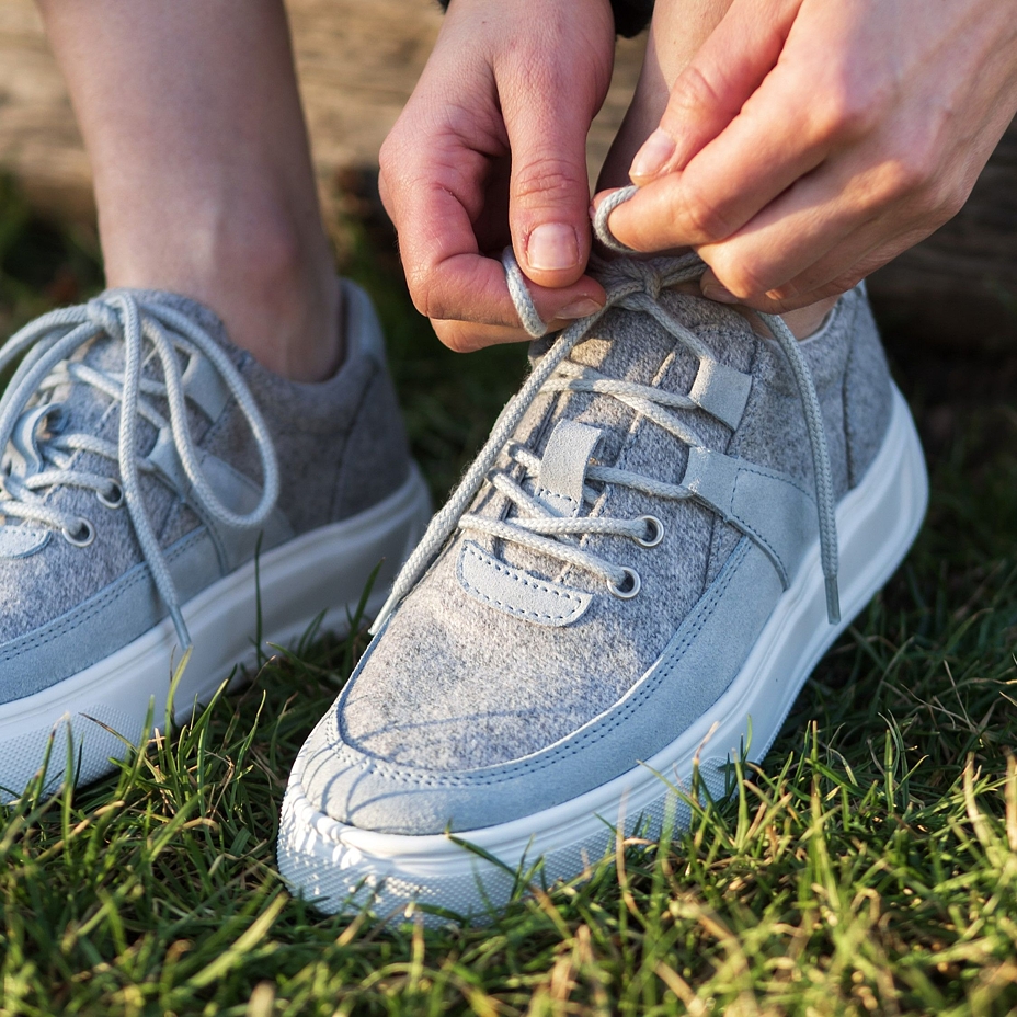 Stylish wool sneakers from Woolee