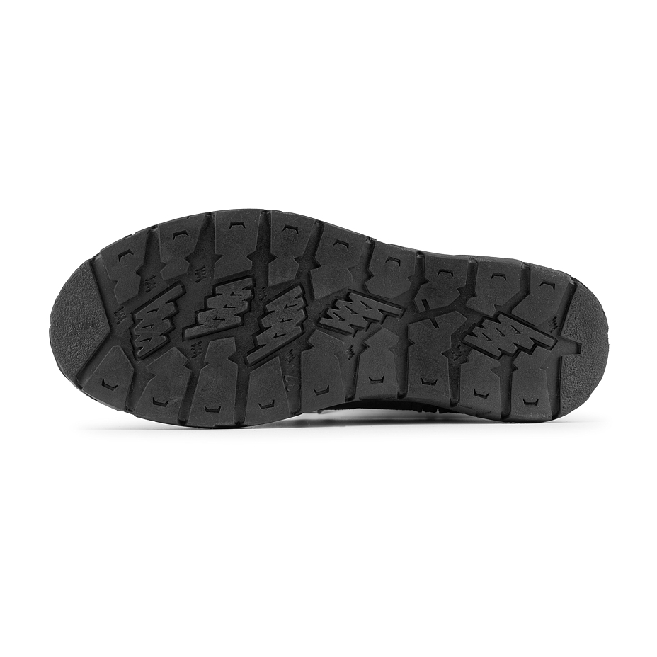 Women's Leather Winter Boots with Sheep Wool Magdalena Black