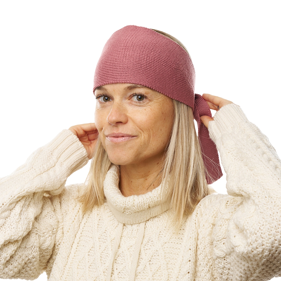 Merino Wool Headband Caseros Pink