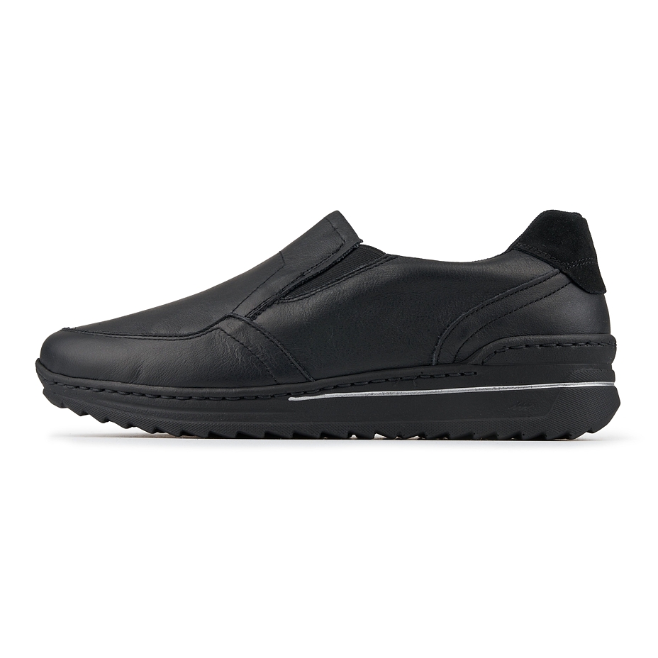 Women's Leather Low Shoes Alice Black