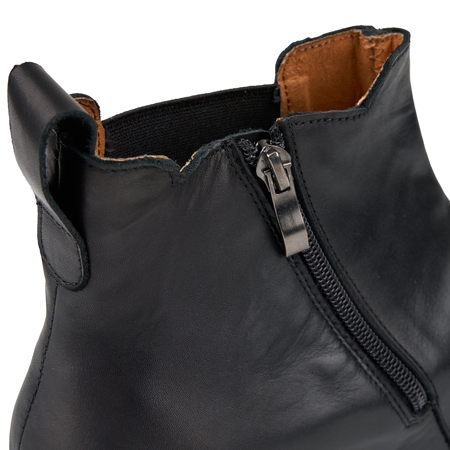 Men's Leather Low Shoes Viktor Black