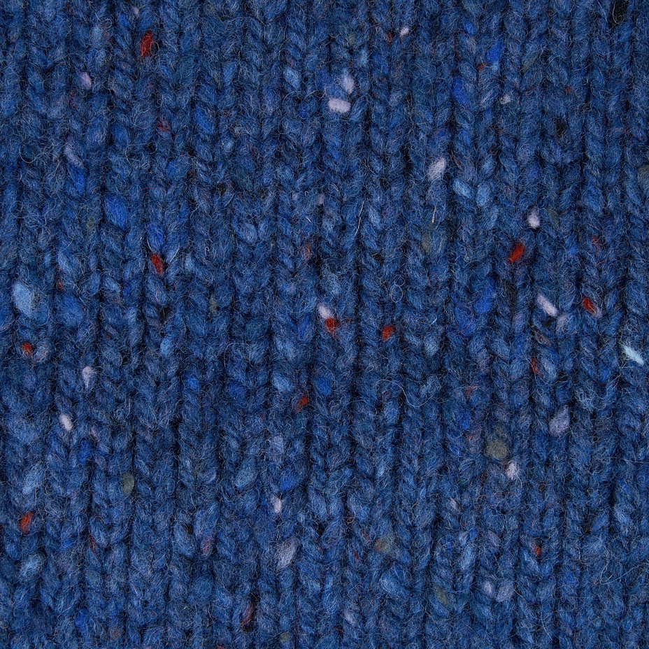 Children's Wool Pullover with Pocket Blue