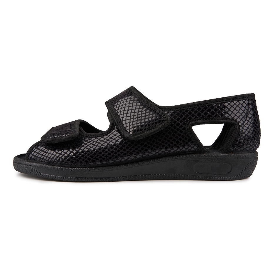 Women's bandage sandals for bunions Marina black