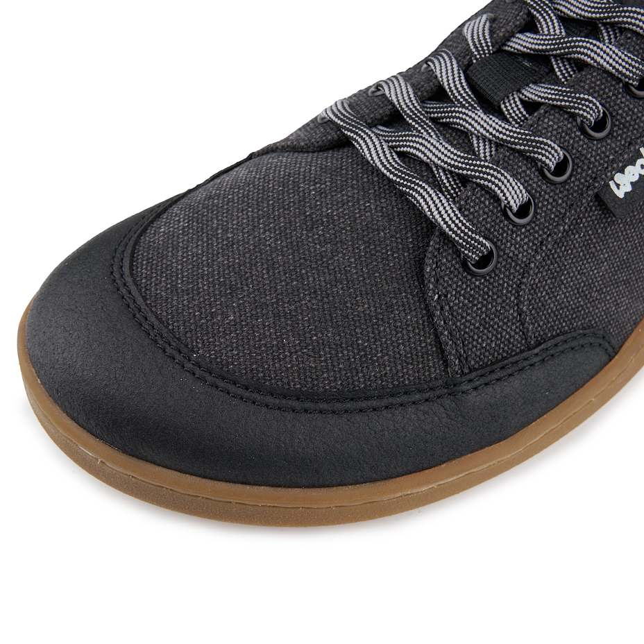 Women’s barefoot textile sneakers Oxy black
