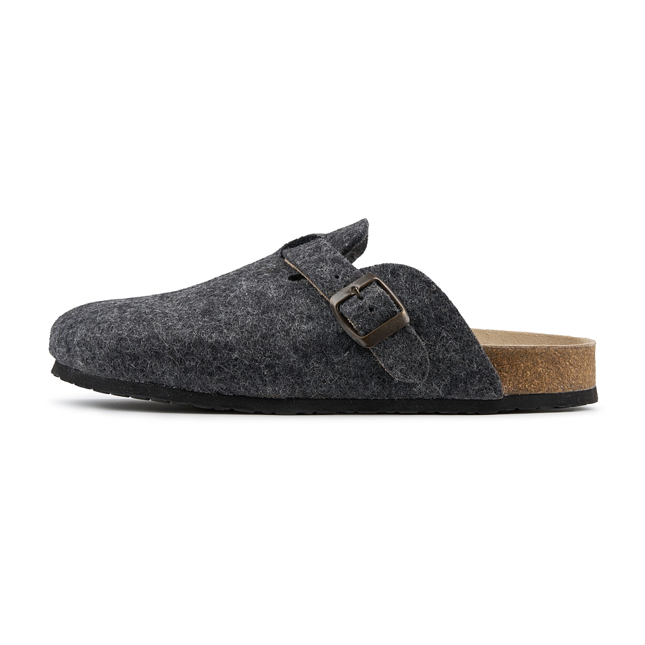 Men's orthopedic cork slippers Michal gray